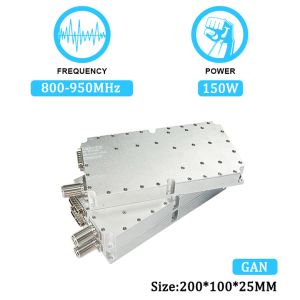 150W 800-950MHz Fpv Uav C-Uas Jamming System Anti-Drone Module with RF Power Amplifier And GAN And Isolation Protector