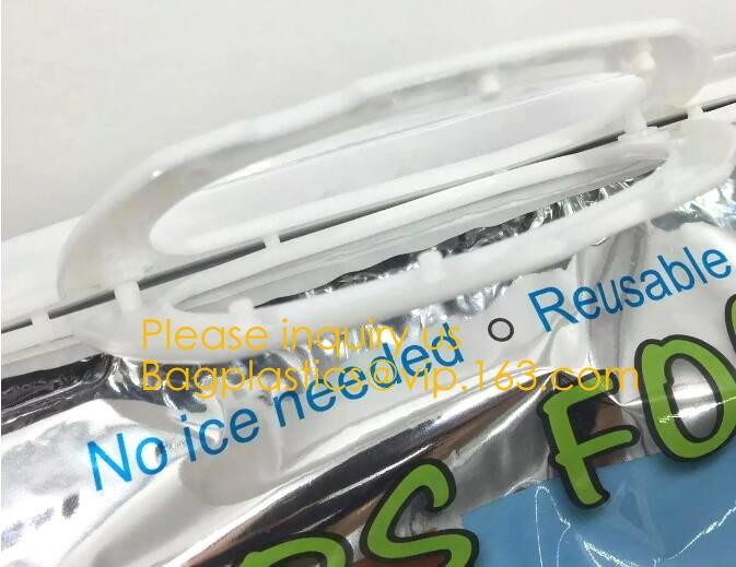 Aluminum Foil Food Use Disposable Cooler Bag Insulated Thermal Bag Organizer Storage Frozen Lunch Bag bagease bagplastic
