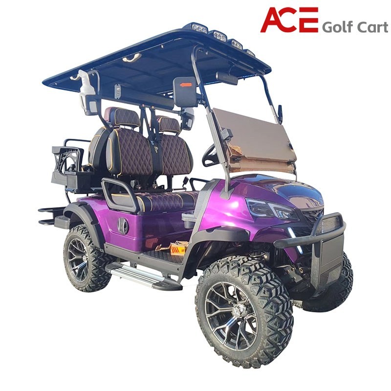 Mini Golf Car Road Legal Buggy 4 Seats Electric Powered Vehicle