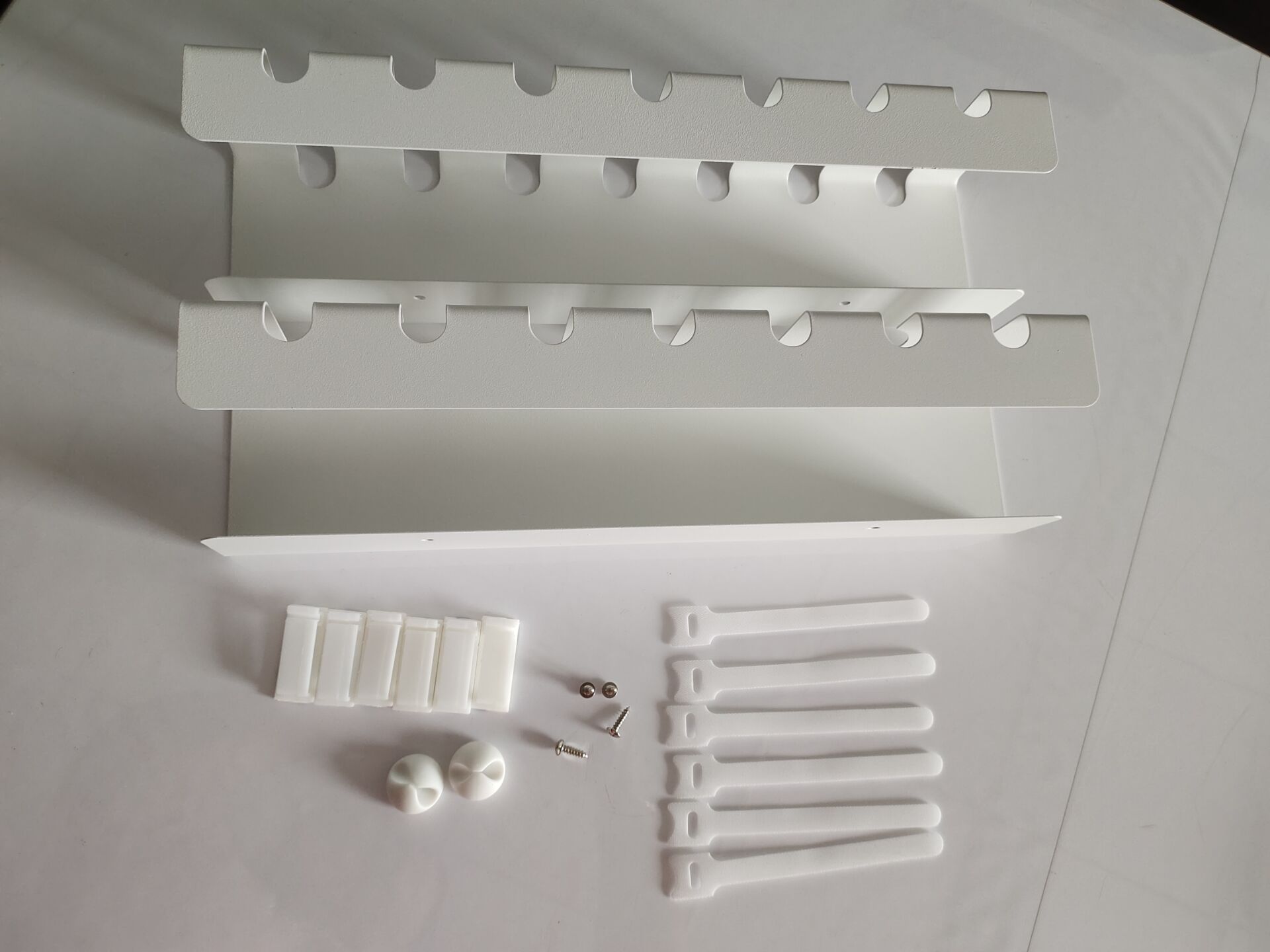 Wire Management Tray for Under Desk Cable Organizer Fabric Type Cable Management Tray