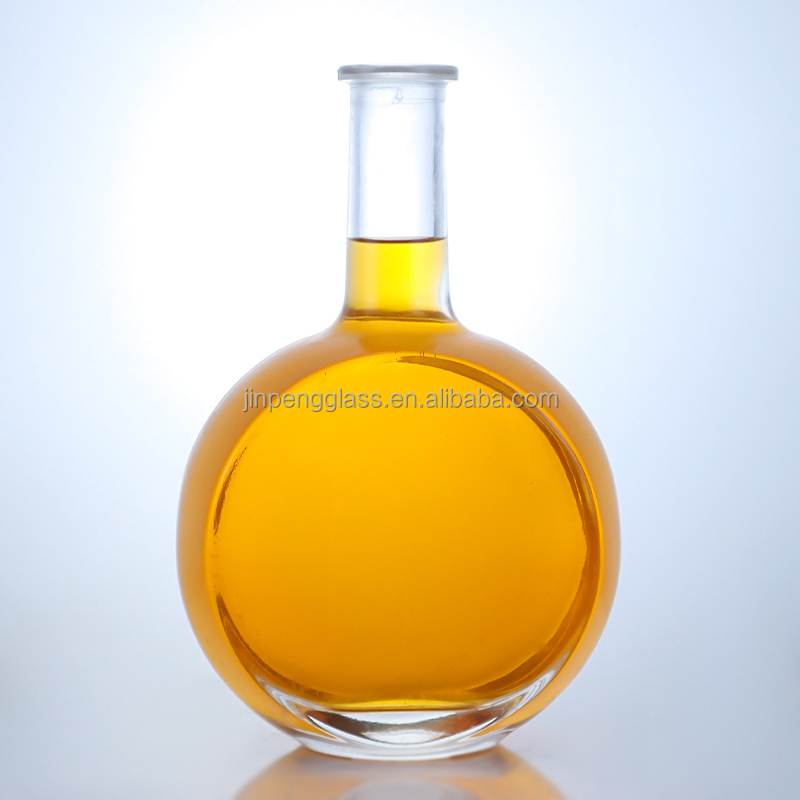 Acceptable Customer's Logo Luxury Glass Bottle for Vodka Whiskey Tequila Gin Brandy