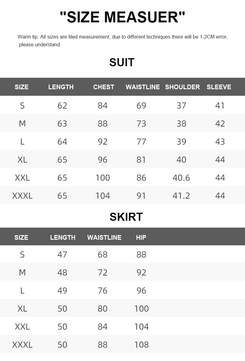 Customized Women's Suit Two-piece Set with Single Button Closure and Polyester Fabric