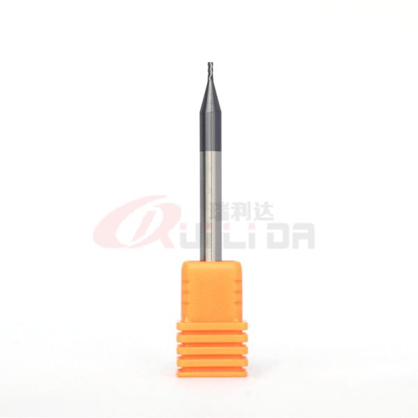 Quality 1mm  1/25" 1/8" 3/32" Solid Carbide End Mills For Cast Iron CNC Square Bottom for sale
