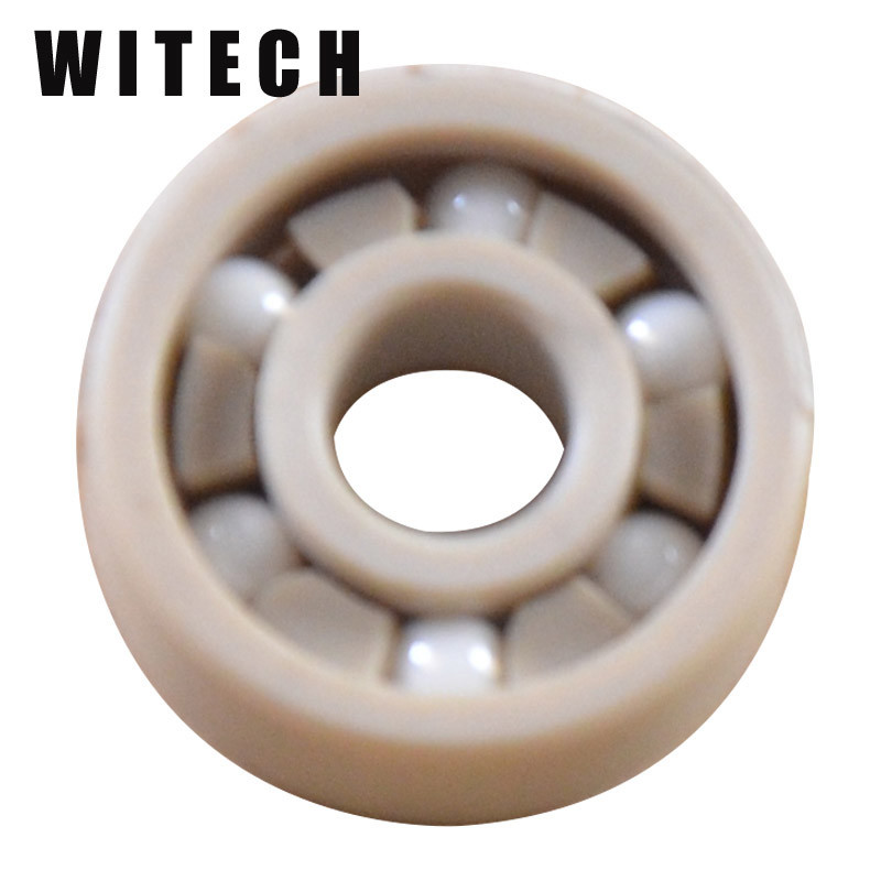 ABEC1 607CE PEEK Single Row Bearing Ball Deep Groove