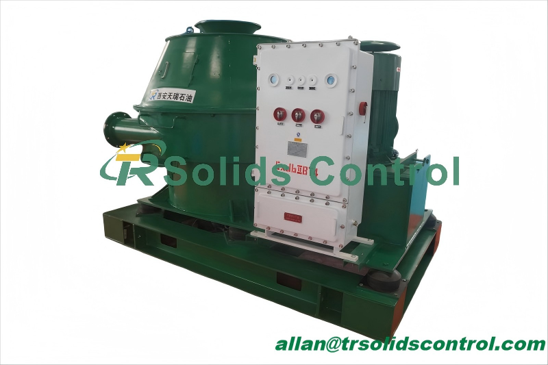  High Pressure Air Knife Vertical Cutting Dryer 0-900r/Min Solids Separation Manufactures