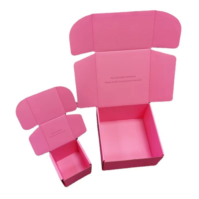 Mailer Box Manufacture Customized Colored Corrugated Boxes With Custom Logo Printed, Durable Apparel Packaging Boxes For Cloth