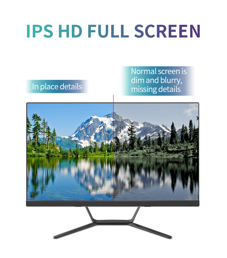 23.8inch I3 3120 Industrial AIO PC For Entertainment