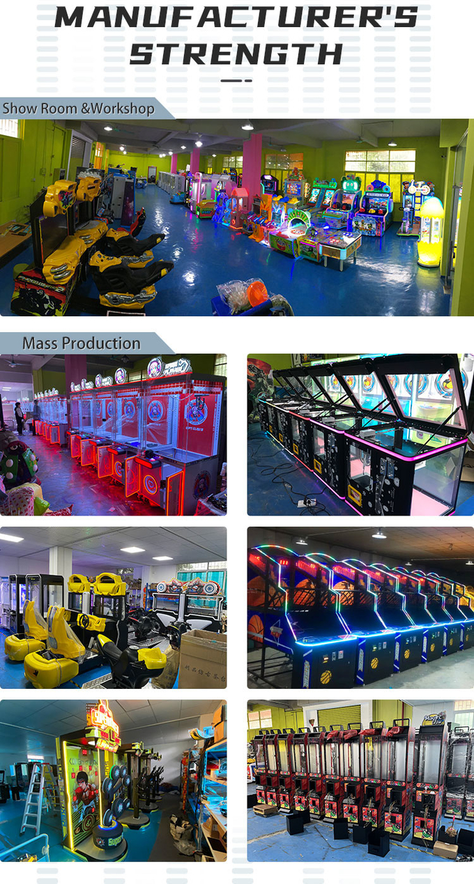 OEM Wood Cabinet Custom Big Claw Arcade Crane Machine With Bill Acceptor