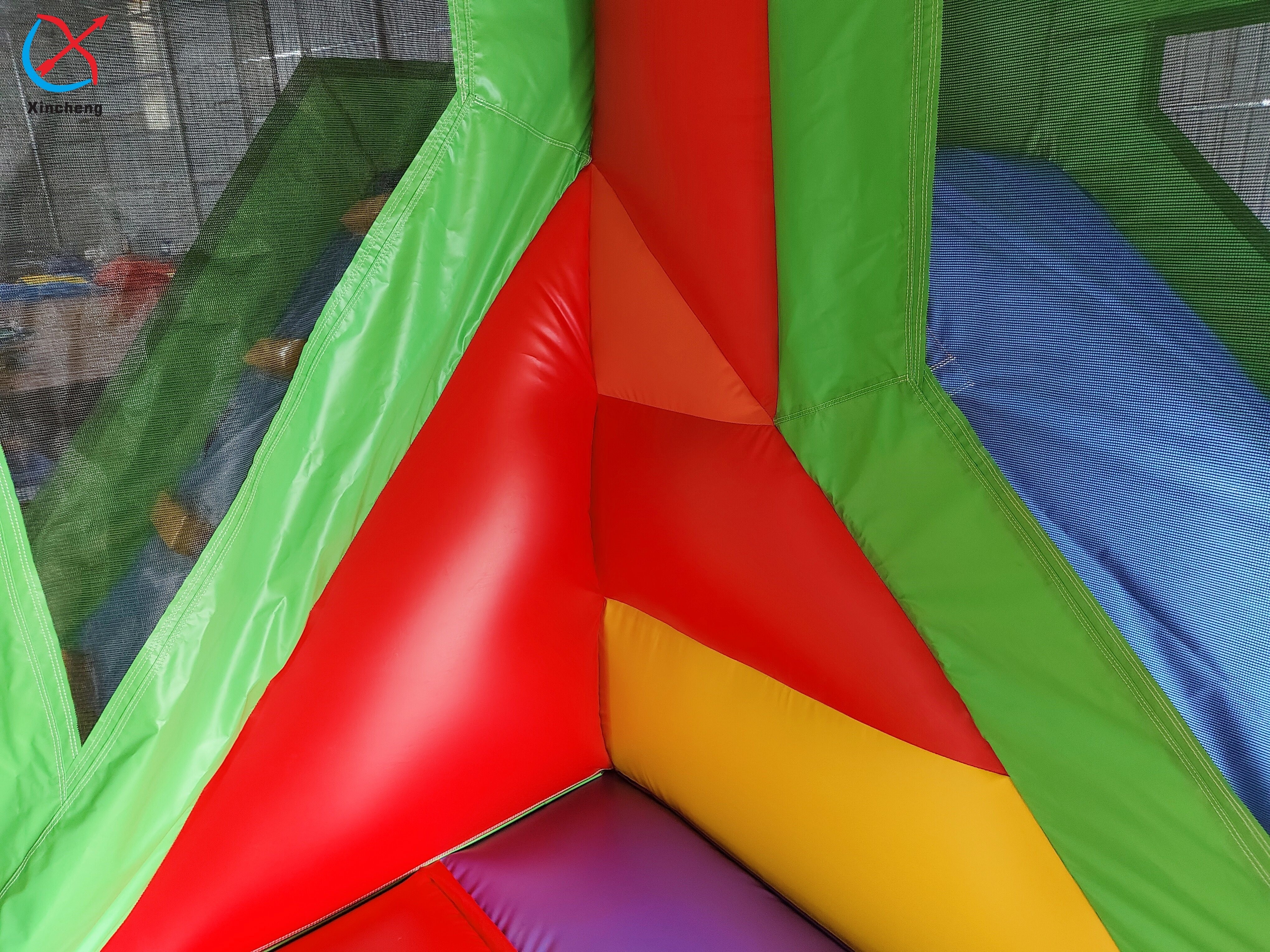 Inflatable Bouncer Jumping Castle Slide Underwater World Theme Commercial Bounce House