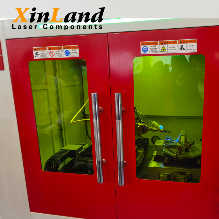 800-1100nm O. D4+ Laser Protection Window Laser Safety Sheet For Fiber Lasers