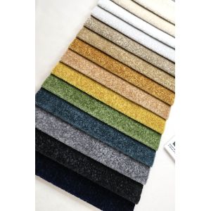 Custom-made 100% Polyester Velvet Sofa Fabric with 142cm Width and 430 GSM for