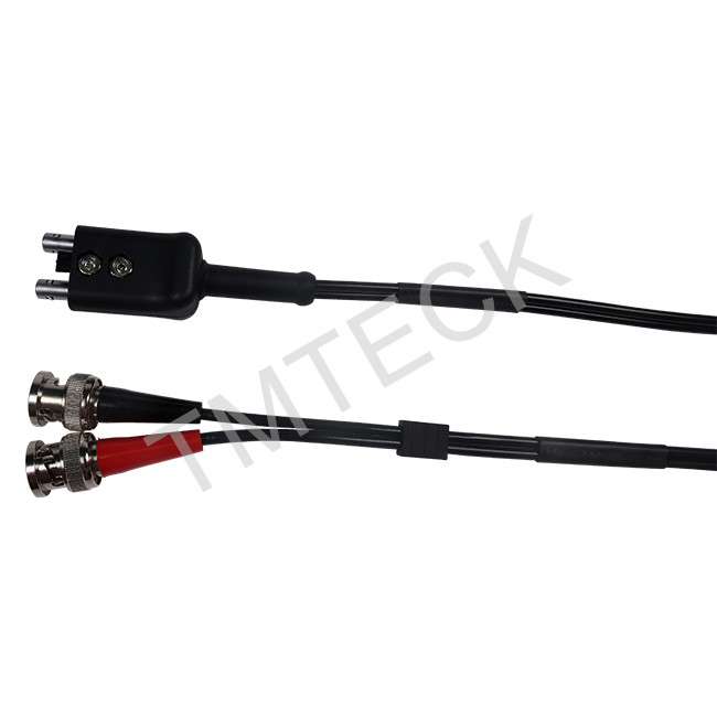 UT cable for Ultrasonic Flaw Detector Equality DUAL Lemo 00 Plug To BNC 1.5meter length