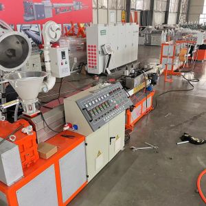 China Single Wall Corrugated Hose Making Machine With PLC Control System And AC Motor Driven on sale