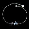 Buy cheap Fashionable Woman Silver Cubic Zirconia Bracelet OEM ODM Offer Design from wholesalers