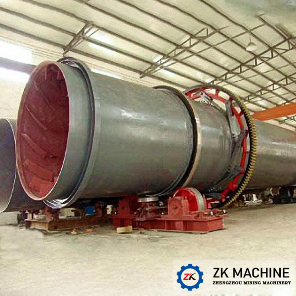 1-40 T/H Industrial Rotary Dryer , Limestone Material Rotary Drying Equipment