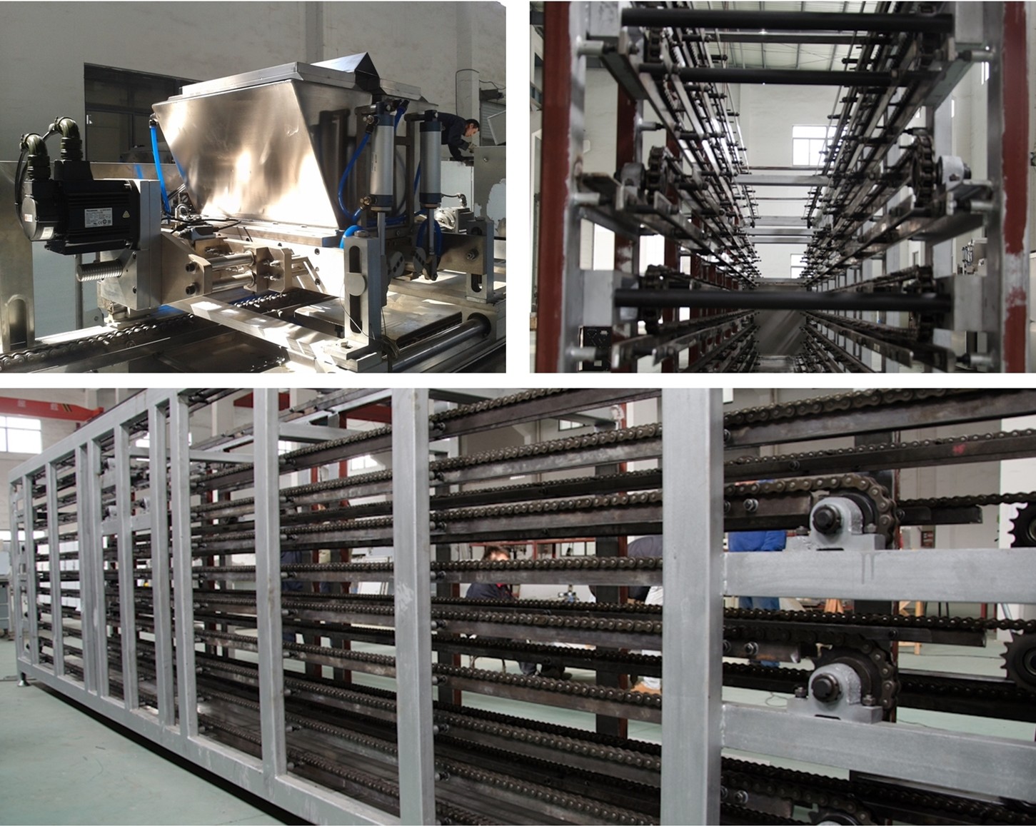 380kg Three Depositors Chocolate Decoration Machine