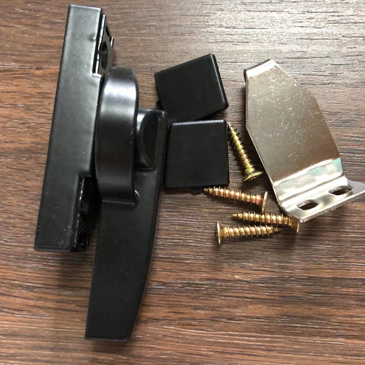 UPVC Aluminum Alloy Central Security Locks Crescent Lock with 55g Weight Painting Style