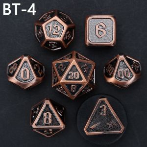Custom metal and plastic dice D20 game D & D polyhedron DND dice set RPG dice