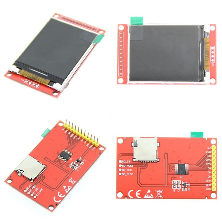 2 Inch Tft Lcd Display Module With PCBA, 176x220 Resolution, 4 Wire SPI Interface, Driving IC ILI9225