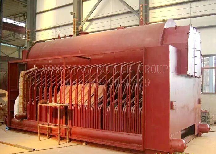 Double Drum Wood Chip Gasifier Generator Industrial Wood Stove Steam Generator