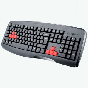  USB Interface Mechanical Gaming Keyboard , Black Mechanical Keyboard For Gaming Player Manufactures