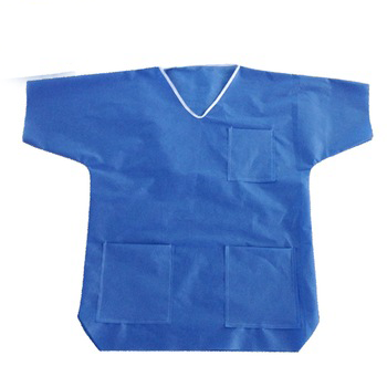 Short Sleeve SMS Hospital Scrubs Suit Set Clothing Disposable Uniform Scrub Suit Nursing Scrubs