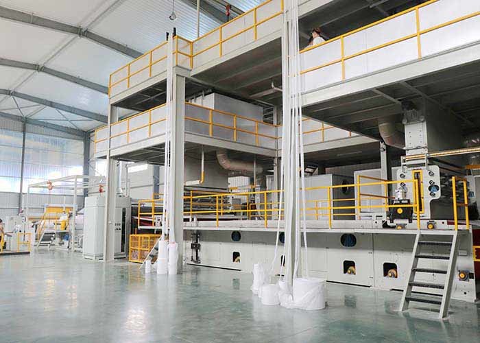 S SS SSS SMS PP Spunbond Nnon Woven Fabric Equipment Double Twin Screw