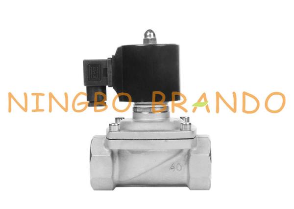 1.5 Inch Stainless Steel Solenoid Valve Waterproof IP68 For Music Fountain