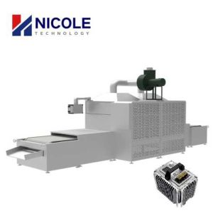 China Dehydrating Continue Tunnel Microwave Dryer Machine Electric Driven on sale