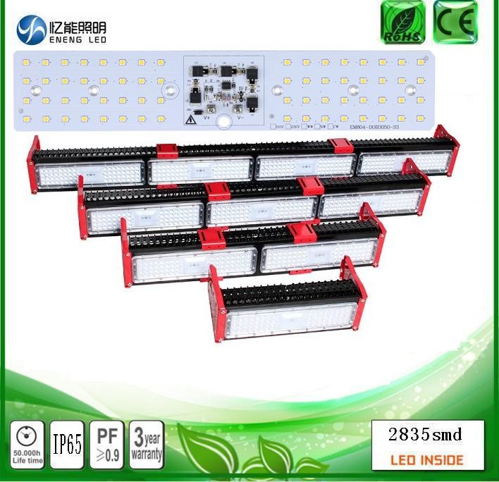 high quality Linear led high bay light 100W IP64 led warehouse light 120lm/w Fin cooling with smd 3030 AC200-240V 3years