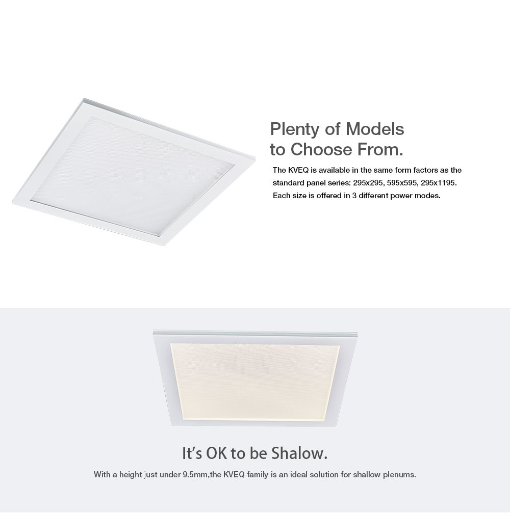 IP44 Ra80 14.5W Flat Panel LED Lights 300x300mm Waterproof Durable
