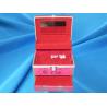 Buy cheap Multi - Purpose Aluminium Cosmetic Case Red Lining Inside L 220 X W 150 X H from wholesalers