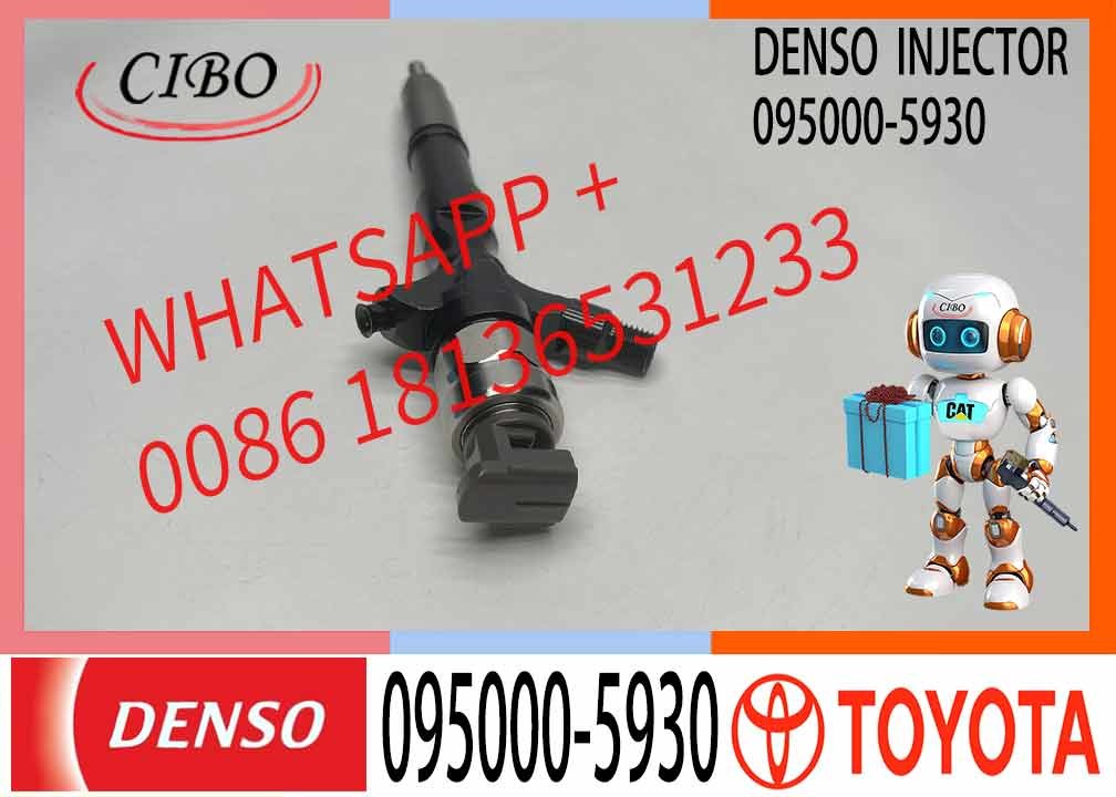 095000-5930 Diesel Engine Injection 09500059319X 23670-30240 Electric Fuel Injector 095000-5931 for Toyota