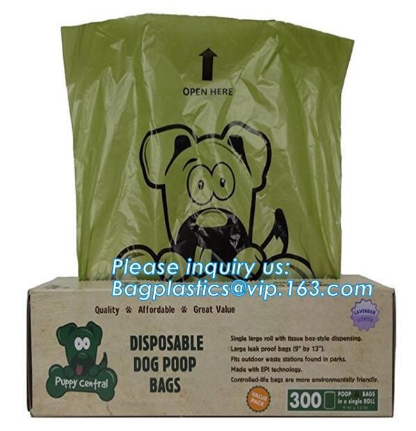 plastic t-shirt shape bag/ diaper sack bag with powder scent, biodegradable custom baby disposable diaper nappy bag, pac