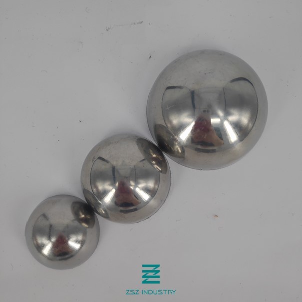Handrails Size Variety 42.4mm End Caps Dome for Polish Surface Treatment Stainless Steel Round Tubes 42.4x2.0mm