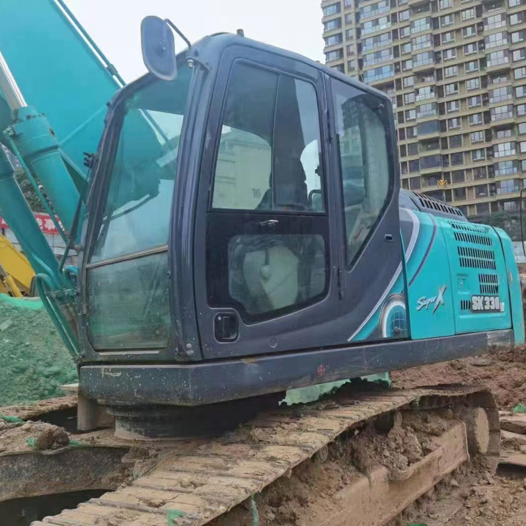 33800kg Operating Weight Used Japan Kobelco SK330 Excavator with Original Hydraulic Valve