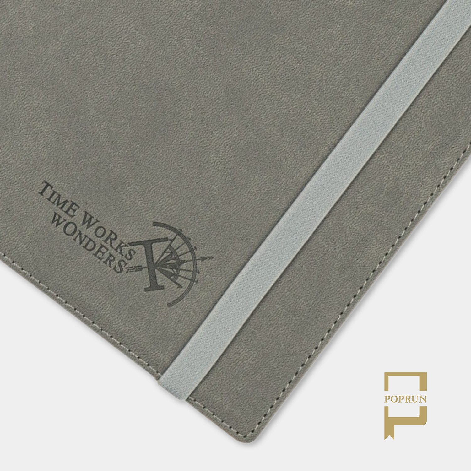 Custom Academic Planner Medium Grey With Weekly Schedule On 2 Pages