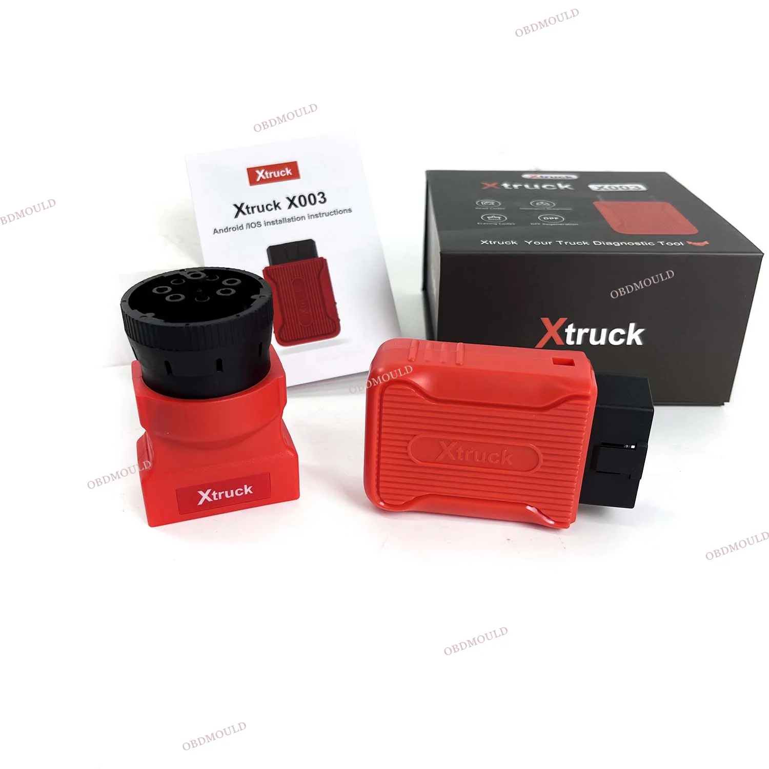 Xtruck X003 Bluetooth Connection 3-in-1 Truck Diagnostic System For Vol-vo/Sca-nia/Cum-mins
