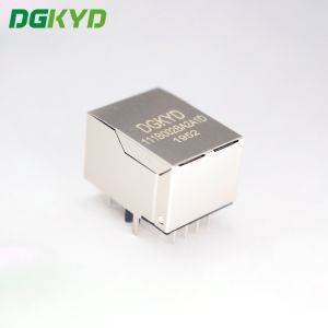 Black Metal Shielded PBT Cat5 RJ45 Connector 8P8C Ethernet Jack RJ45 With