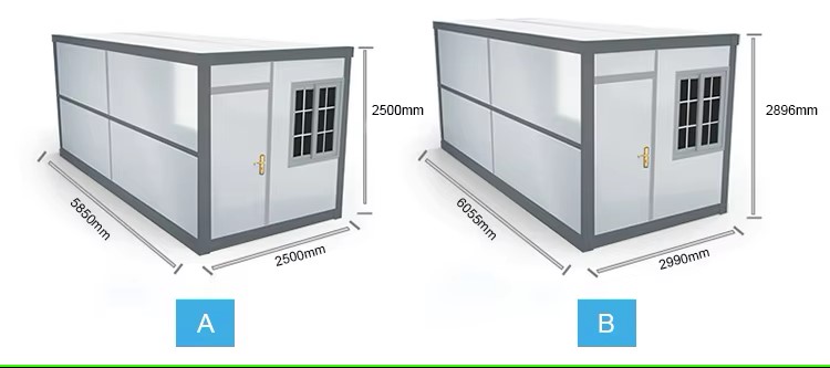Flat Pack Container House for as Luxury Prefabricated Expandable Villa Home 20ft 30ft 40ft