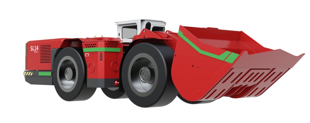 Cost Effective High Efficiency Electric Mining Machinery Battery LHD 14ton 6m&sup3; Underground Mine Loader