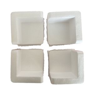 Shock-proof EPS Expanded Polystyrene Foam Corner Guards Customized To Protect