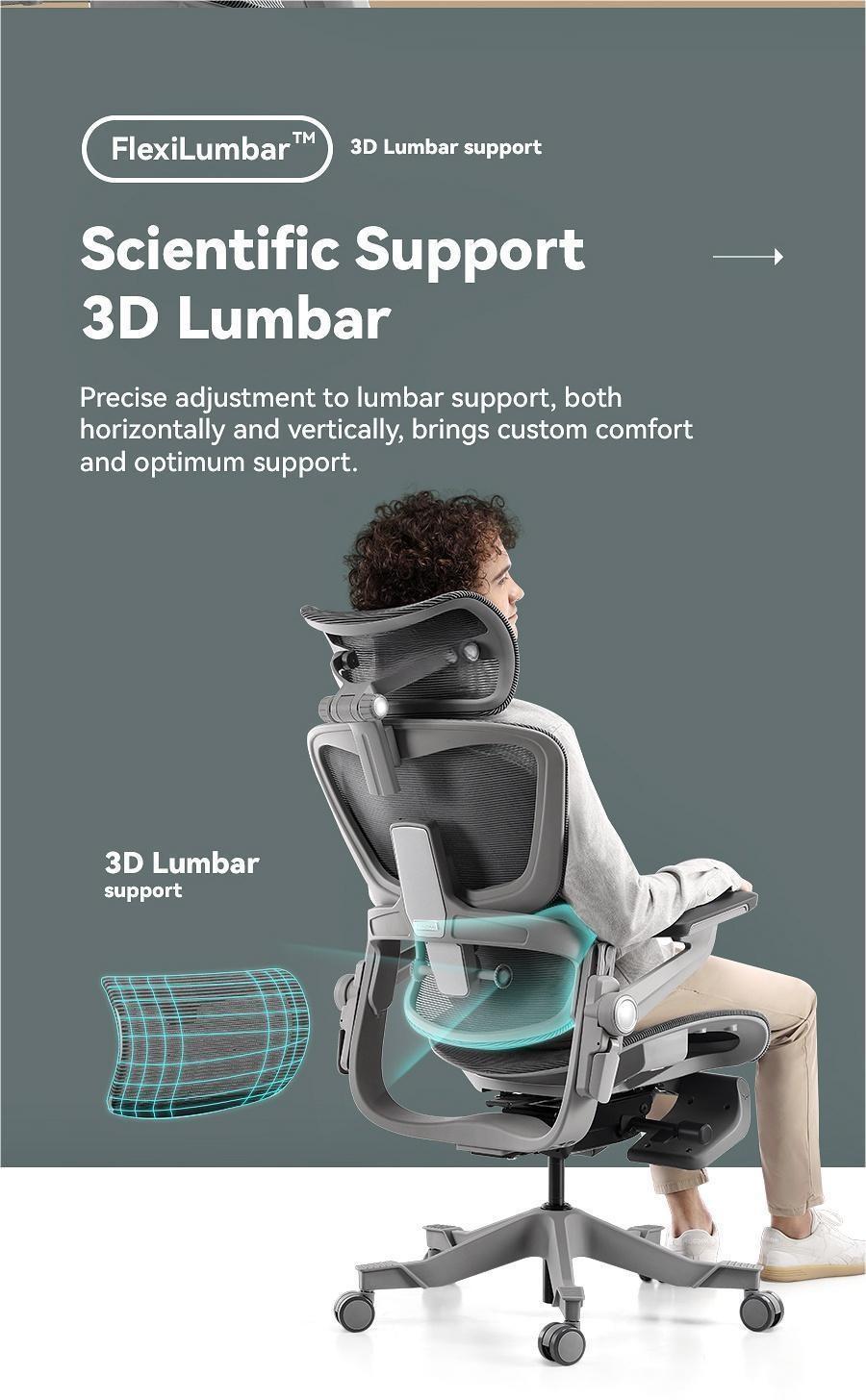 ISO9001/ISO14001 Certified Metal Boss Executive Swivel Chair with Adjustable Footrest