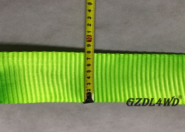 OEM Logo 4x4 Off Road Accessories Recovery Kits Green With AA Grade Polyester Yarn