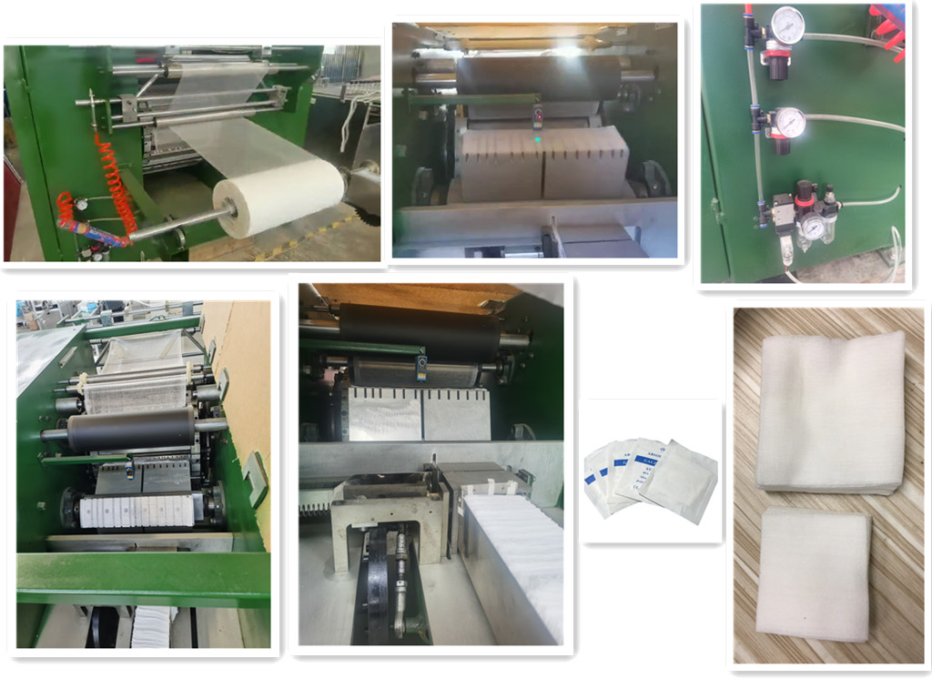 6.7kw 180pcs/Min Automatic Folding Machine For Medical Gauze