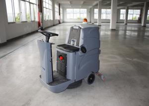  High Performance Floor Scrubber Dryer Machine , Mini  Ride On Floor Cleaner Manufactures