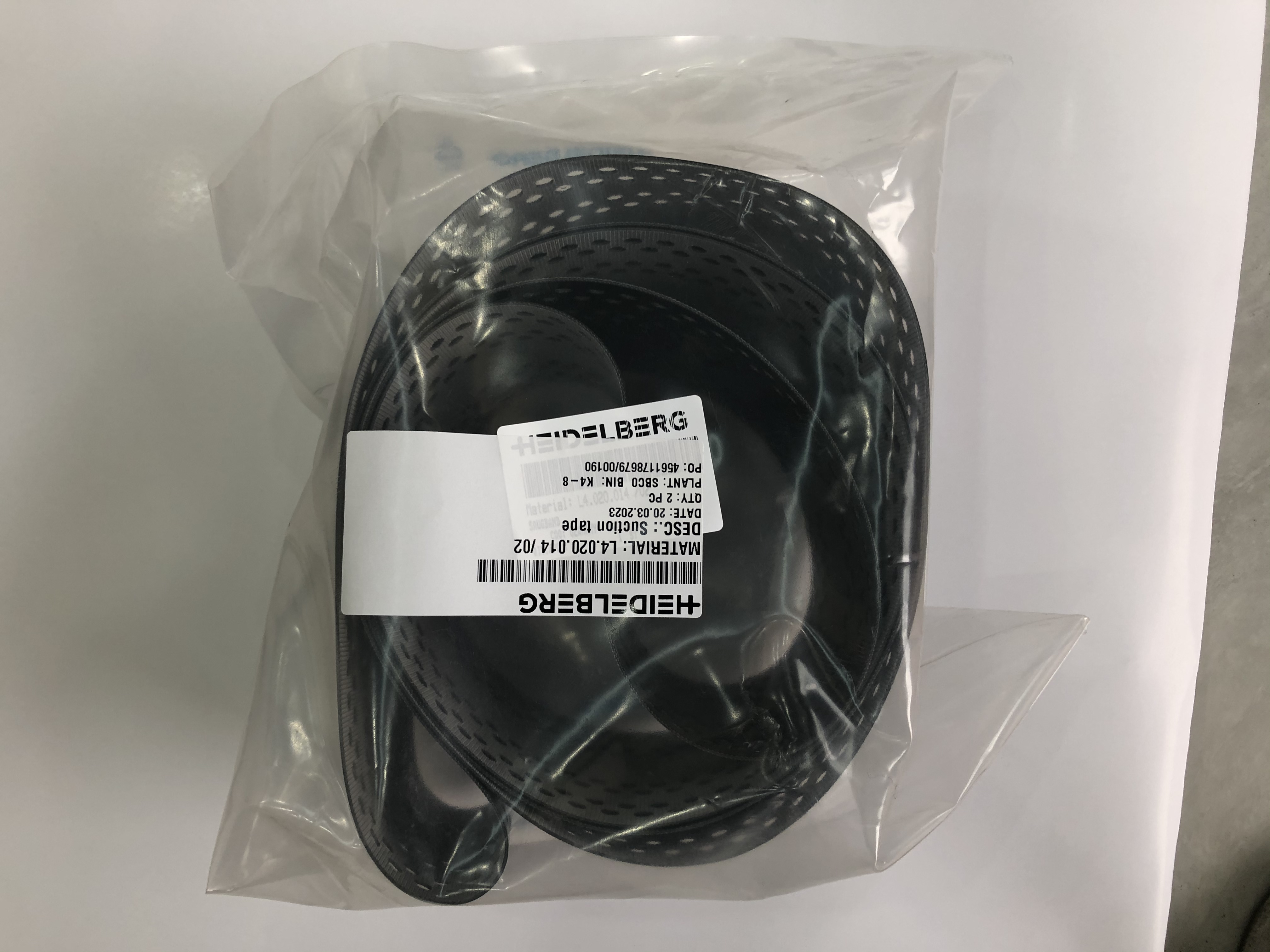 Printing Machine Accessories L4.020.014/02 Feeder Strap From Heidelbery