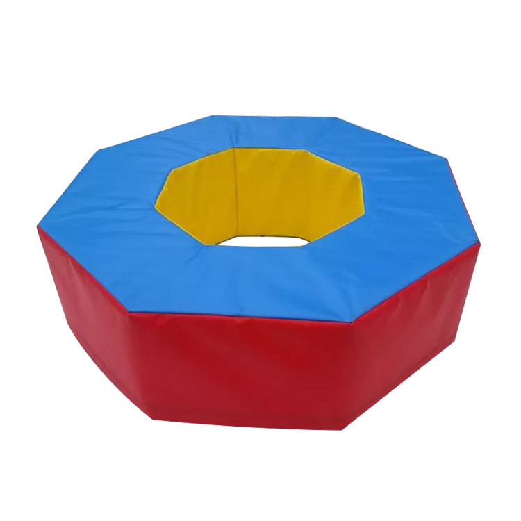 Anti Static Indoor Soft Play Toys Octagonal Shape With Eco Friendly PVC / EPE Foam