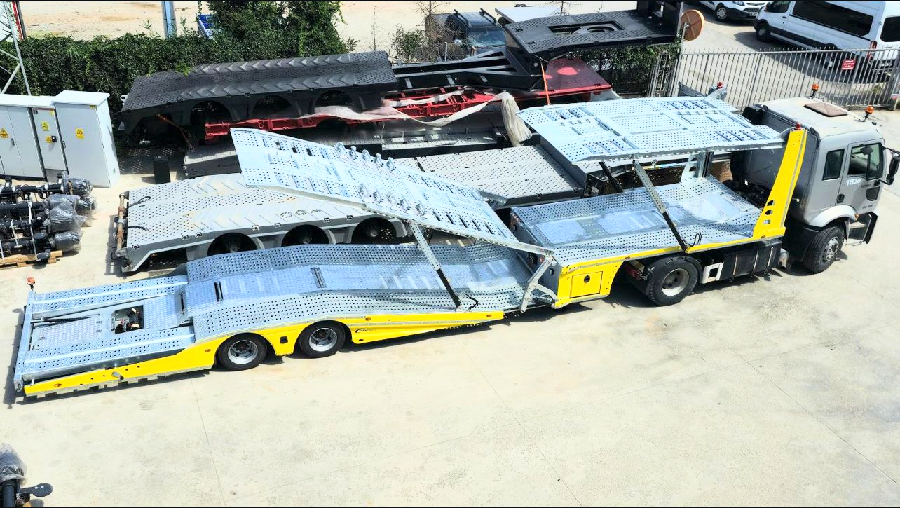 CIMC New Design Car Carrier Trailer Efficient Truck Trailers for Transporting Cars