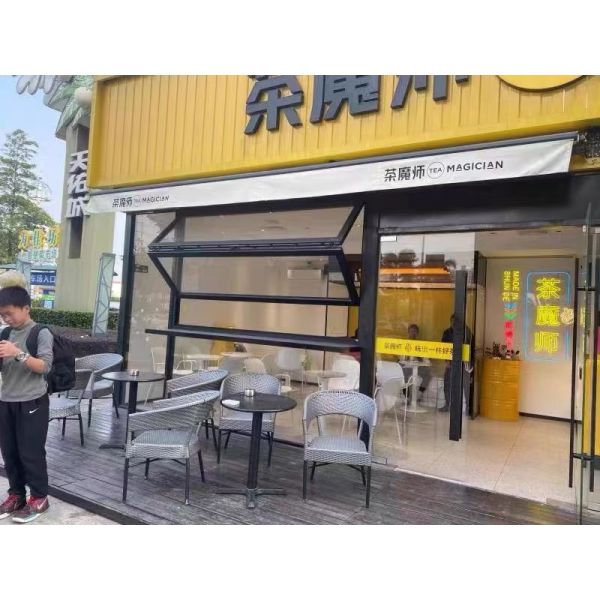 Dorma TS 93 Soft-Close Hydraulic Hinge Folding Windows - Silent Operation